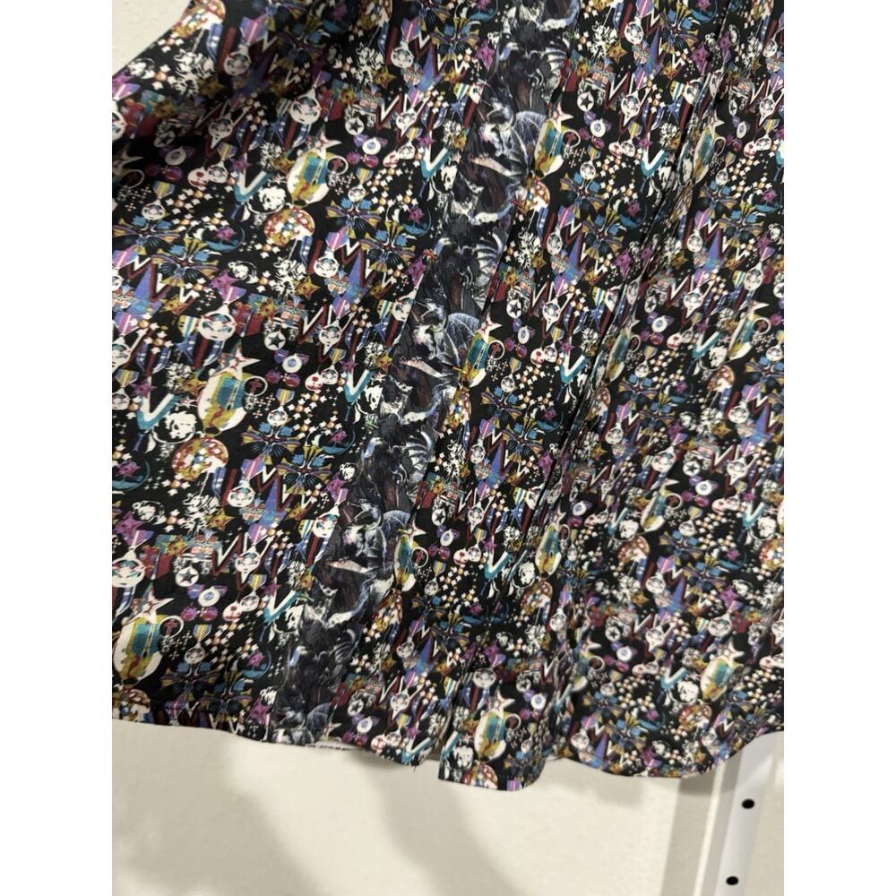 Robert Graham mens shirt embroidered Webb Pattern Geometric EUC Sz XL Classic - Picture 9 of 15